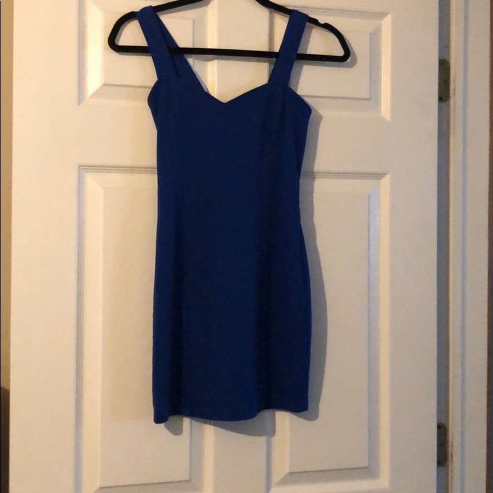 Blue Mini Dress